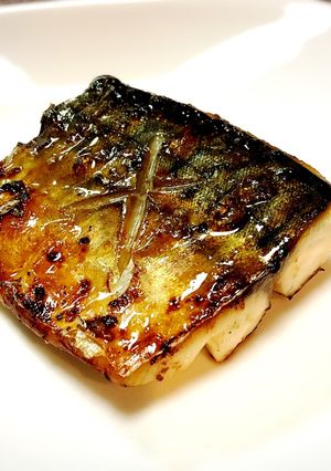 サバno塩と昆布だし焼き-レシピのメイン写真