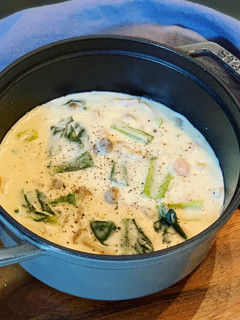 小松菜のクリーム煮-レシピのメイン写真