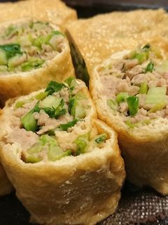 油揚げでくるくる!ロール餃子-レシピのメイン写真