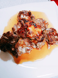 ぎゅぎゅっと牛こまステーキ-レシピのメイン写真