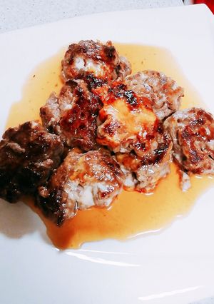 ぎゅぎゅっと牛こまステーキ-レシピのメイン写真