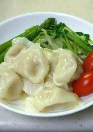 水餃子サラダ-レシピのメイン写真