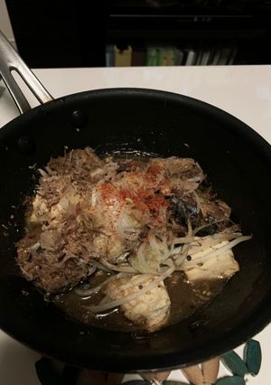 鯖と豆腐の鰹煮。-レシピのメイン写真