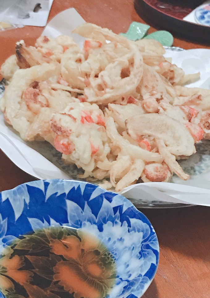 新たまねぎがうまい♪エビ無し簡単かき揚げ-レシピのメイン写真