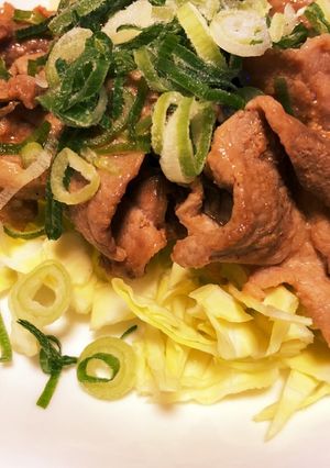 フライパンで豚焼肉-レシピのメイン写真