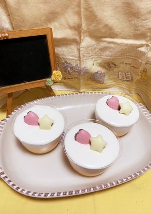 ゼラチンを使った簡単カスタードプリン-レシピのメイン写真