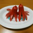 お弁当☆レンジで8本足たこさんウインナー