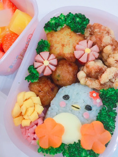 すみっこぐらし♪ぺんぎん♪キャラ弁-レシピのメイン写真