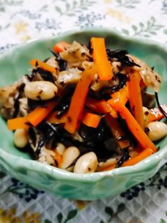 ひじきと大豆の煮物-レシピのメイン写真