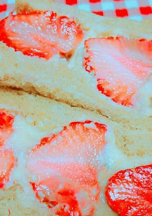 低糖質いちごサンド-レシピのメイン写真