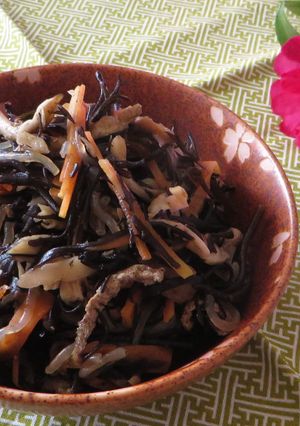 ＊毎日食べたくなる舞茸入りひじきの煮物＊-レシピのメイン写真