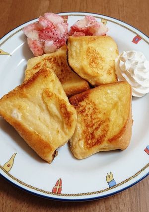 簡単！混ぜて漬けるだけフレンチトースト-レシピのメイン写真