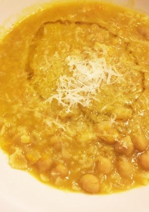 簡単！圧力鍋で作る「ひよこ豆」のスープ！-レシピのメイン写真