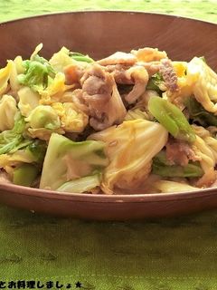 豚肉とキャベツの甘味噌炒め-レシピのメイン写真
