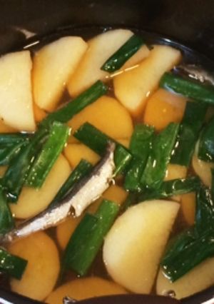 長芋の煮物-レシピのメイン写真