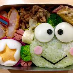 サンリオ けろっぴ キャラ弁-レシピのメイン写真
