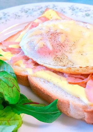 朝ごはんに！卵とマヨ チーズのトースト-レシピのメイン写真