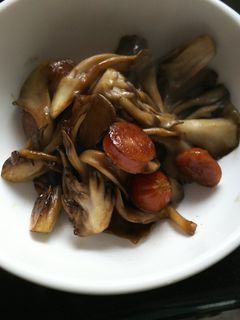舞茸とウインナーのバタポン炒め-レシピのメイン写真