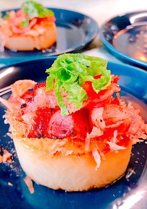 大根ステーキ✨カリカリベーコンをのせて-レシピのメイン写真