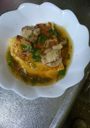 かに玉風あんかけ-レシピのメイン写真