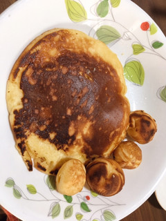 ふんわりホットケーキ(●´ω`●)-レシピのメイン写真