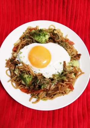 ❇️ゆで豚de焼きそば　ピーマン克服編-レシピのメイン写真