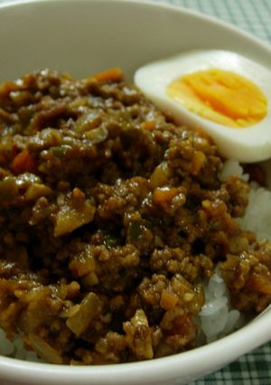 ドライカレーどんぶり-レシピのメイン写真