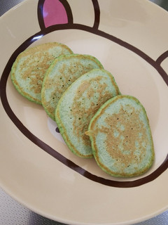 ベジおやつ!ほうれん草パンケーキ-レシピのメイン写真