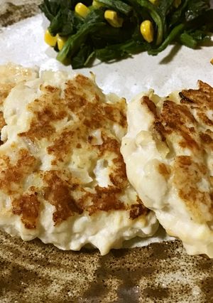 フープロ無くても♪簡単つくねハンバーグ-レシピのメイン写真