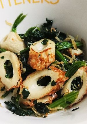 しらすとほうれん草の炒めもの-レシピのメイン写真
