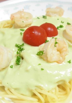 エビのアボカドクリームパスタ-レシピのメイン写真