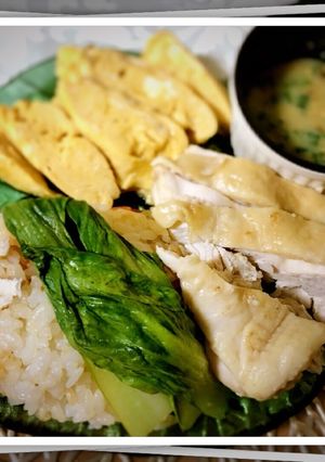 簡単!炊飯器でカオマンガイ&炊き込みご飯-レシピのメイン写真