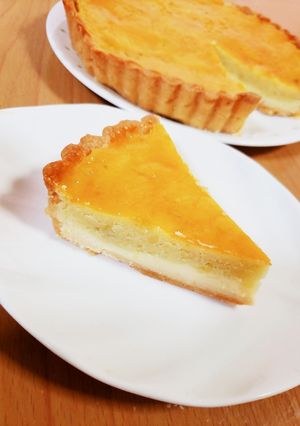 スイートポテトとカスタードの２層のタルト-レシピのメイン写真