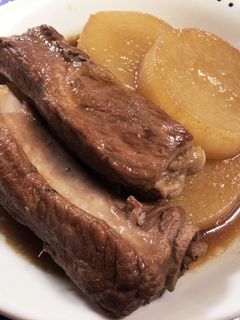 大根とスペアリブの甘辛しゅうゆ煮-レシピのメイン写真