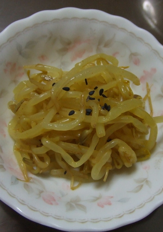 簡単★カレーもやし和え-レシピのメイン写真