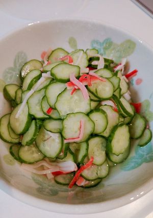 本当に簡単！カンタン酢できゅうりの酢の物-レシピのメイン写真