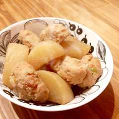 大根と鶏団子の旨味たっぷり煮-レシピのメイン写真