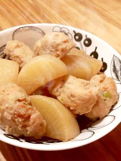 大根と鶏団子の旨味たっぷり煮-レシピのメイン写真