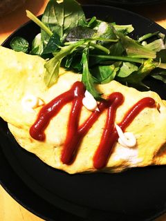 春キャベツと豚肉のオムレツ-レシピのメイン写真