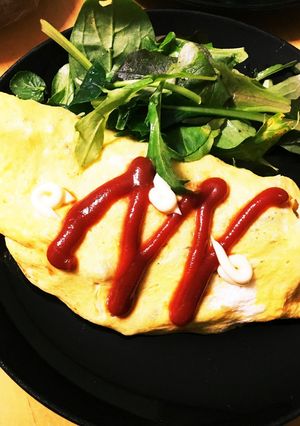 春キャベツと豚肉のオムレツ-レシピのメイン写真