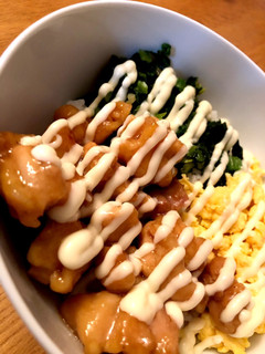 超簡単!照り焼きチキン3色丼♬-レシピのメイン写真