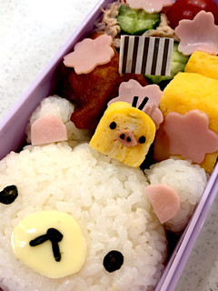 受験弁当 コリラックマ 簡単キャラ弁-レシピのメイン写真