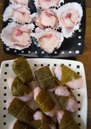 簡単炊飯器で美味しい桜餅-レシピのメイン写真