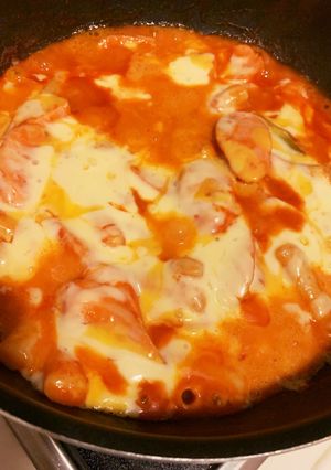 ケチャップで甘め☆チーズトッポギ-レシピのメイン写真