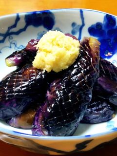 生姜たっぷりの揚げ茄子 *☻*-レシピのメイン写真