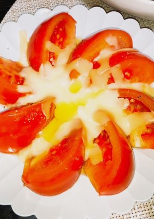 簡単すぎる！トマトのイタリアンチーズ♪-レシピのメイン写真