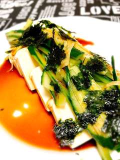 韓国風 簡単5分の豆腐サラダ-レシピのメイン写真