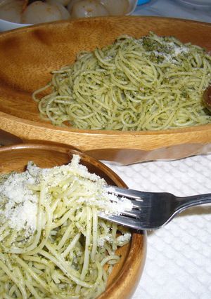青じそベーゼパスタ♪-レシピのメイン写真