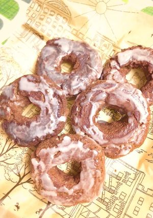 HMですぐ簡単！濃厚チョコドーナツ☆-レシピのメイン写真