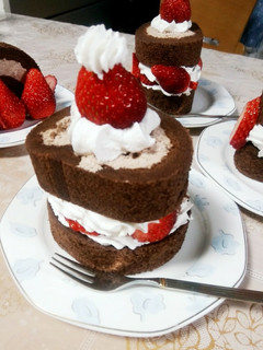 トッピングだけ!チョコケーキ♡-レシピのメイン写真